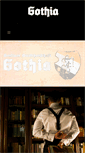 Mobile Screenshot of gothia.de