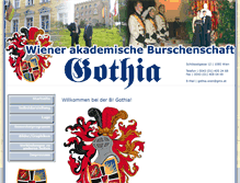 Tablet Screenshot of gothia.at